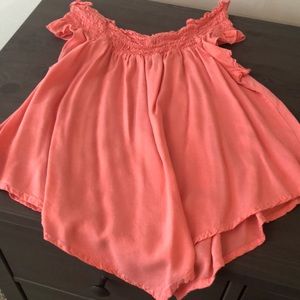 Flowy, off the shoulder top.